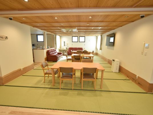 くつろげる和風ラウンジ