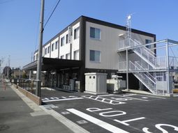 清潔感のある建物の外観