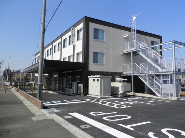 清潔感のある建物の外観