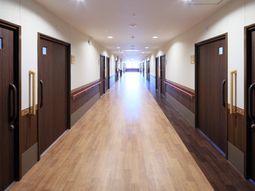 清潔な廊下の風景