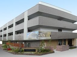 現代的な外観の建物