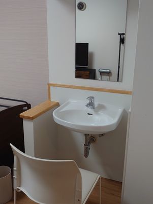 快適な居室の洗面台
