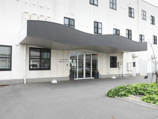清潔感のあるエントランス
