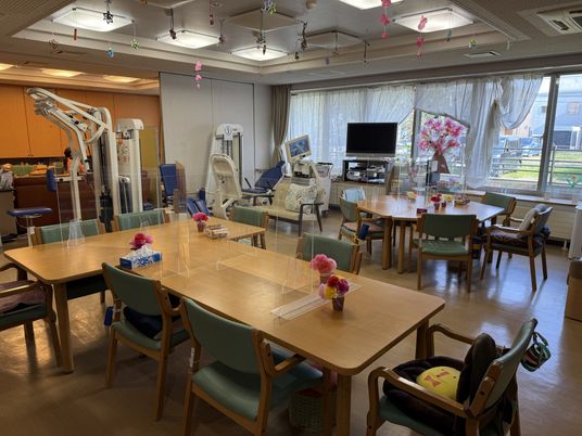 広々とした機能訓練室