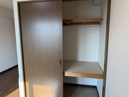 収納スペースの居室