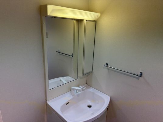 コンパクトな洗面台