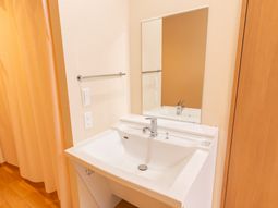 清潔感のある洗面所