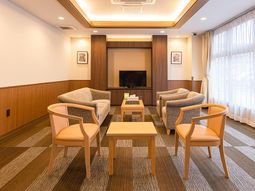 温かみのある応接スペース
