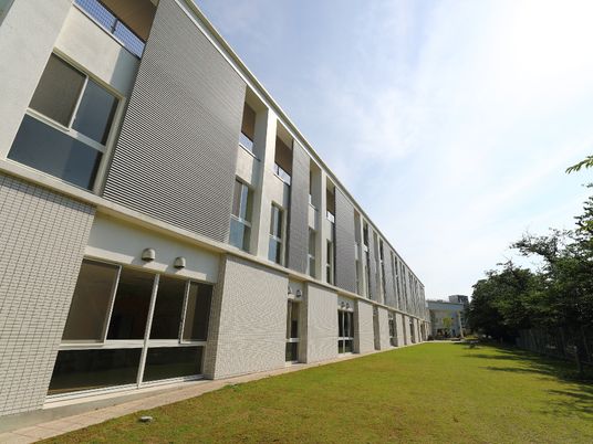 広々とした緑の庭