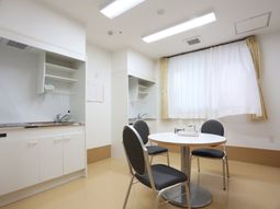 清潔な居室の一角