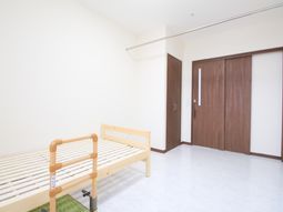 清潔な居室の一角