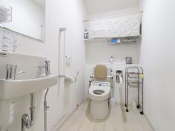 清潔なトイレ空間