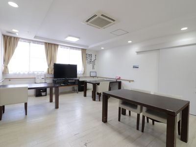 広々とした快適な休憩室