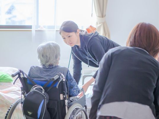ケアスタッフと利用者の対話