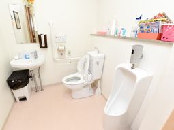 清潔なトイレスペース