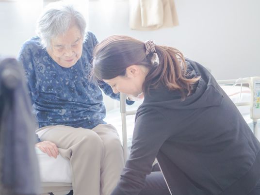 ケアの様子居室