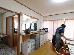 日常の風景施設のキッチン