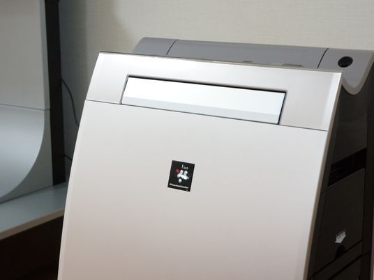 清潔なエアコンのアップ