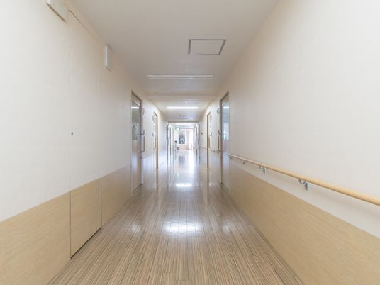 清潔感のある廊下