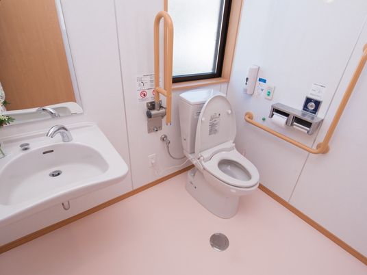 清潔なトイレの様子
