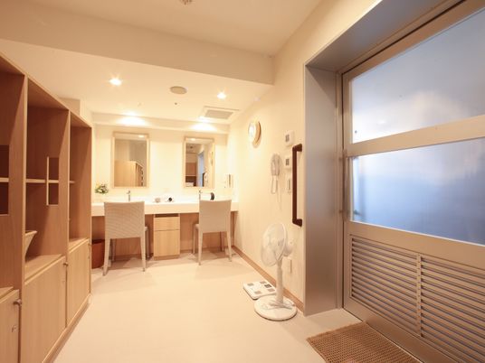 洋室の清潔な居室