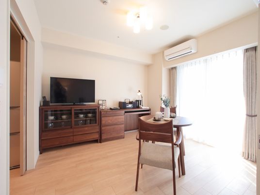 居室の明るい空間