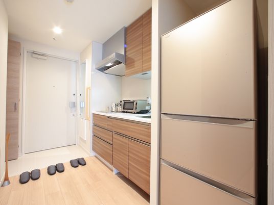 居室の清潔なキッチン