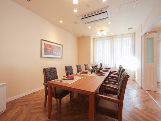 食事のできる快適空間