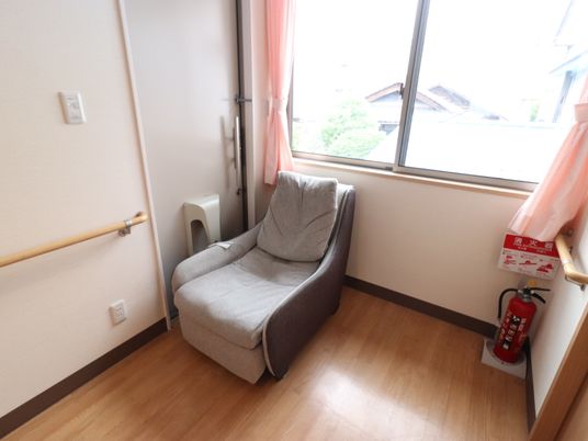 快適な居室の一角