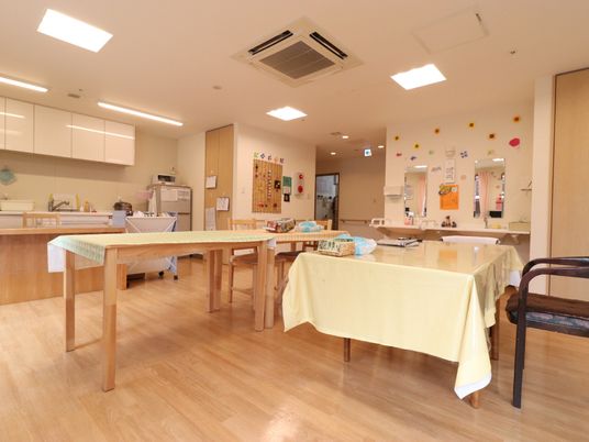 共有キッチンの光景