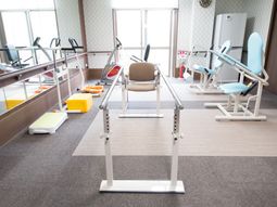 機能訓練器具と部屋