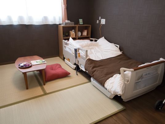 居心地の良い居室の一角