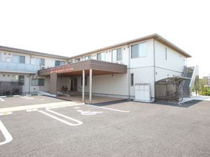 ゆとりある施設の外観