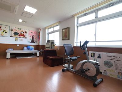 リハビリ用具のある部屋