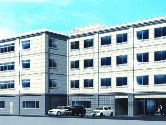 明るく広々とした建物外観