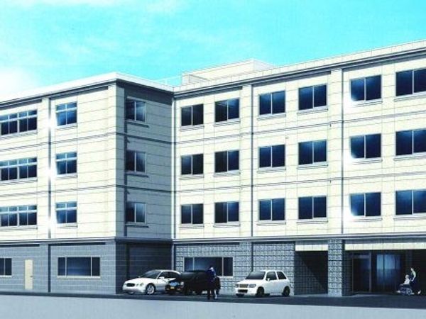 清潔感のある建物の外観