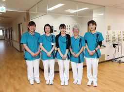 スタッフ集合の廊下
