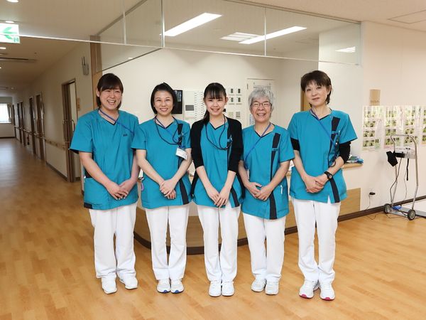 スタッフ集合の廊下