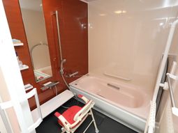 快適なバリアフリー浴室