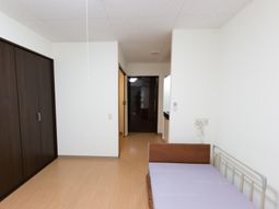 清潔な居室の一角