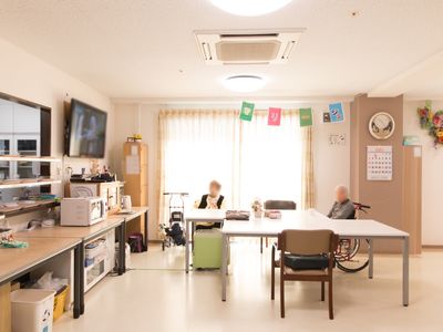 共有スペースの日常風景