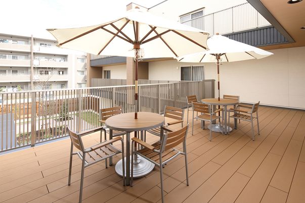 快適な共有ダイニング