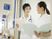 医療従事者が話す廊下