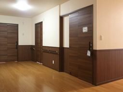 清潔な廊下の風景