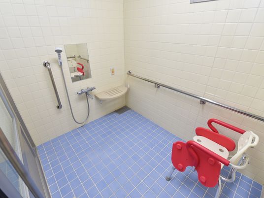 清潔なトイレの設備