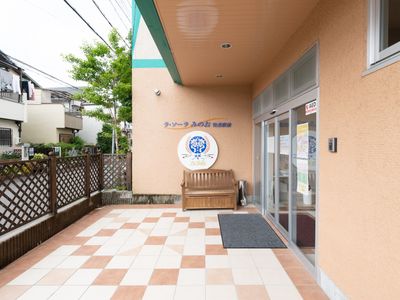 清潔なエントランス