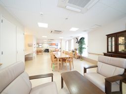 明るい共有スペース