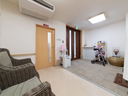 ロビーと廊下の風景