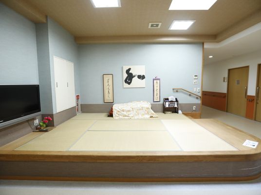 清潔な和室の居室