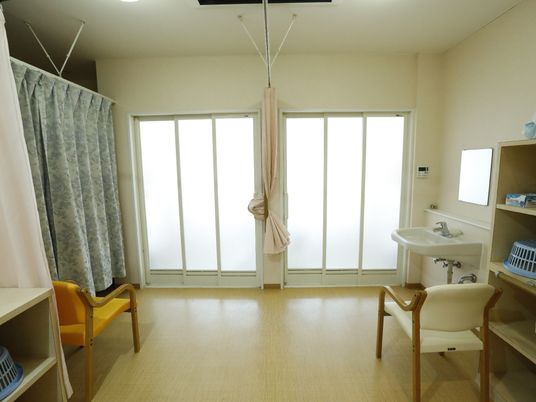 清潔な洋室の一角
